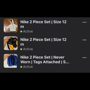 Nike 2 Piece Activewear Set | With Tags | Size 12 m